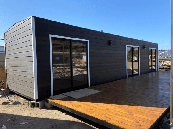 Conteneur Modulaire Charpentier 12X3.0MT / 2 CHAMBRES