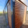 Module Préfabriqué de 13 m2 – Bardage Bois, Toit Plat + Façade Vitrée