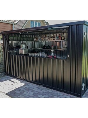 Conteneur bar démontable 3×2 mètres, 10 pieds