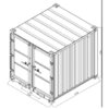 Container 8 pieds Neuf