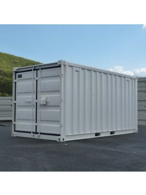 Conteneur de stockage 15 pieds – Blanc